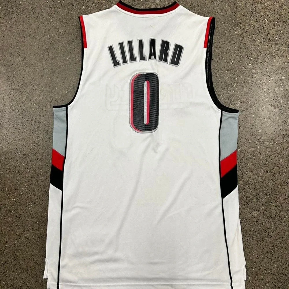 Adidas NBA Portland Trailblazers Damian Lillard RIP CITY ALT Jersey (Size XXL) - Picture 2 of 5